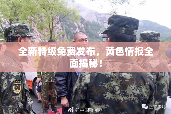 全新特级免费发布，黄色情报全面揭秘！