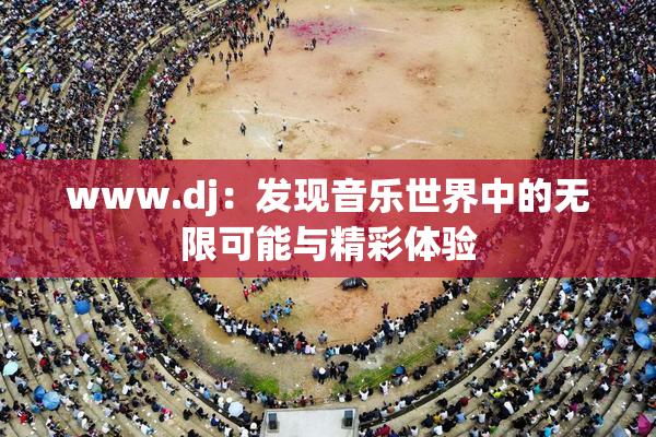 www.dj：发现音乐世界中的无限可能与精彩体验