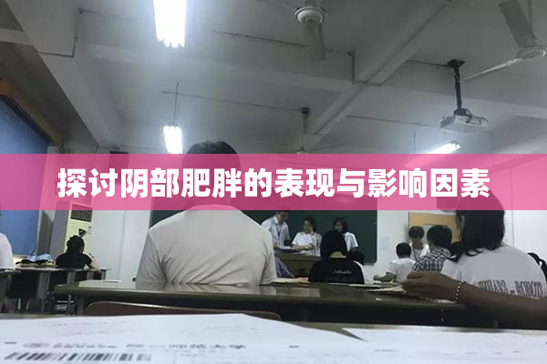 探讨阴部肥胖的表现与影响因素