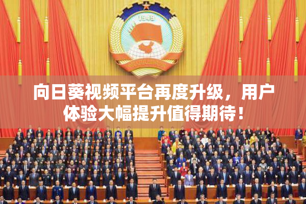 向日葵视频平台再度升级，用户体验大幅提升值得期待！