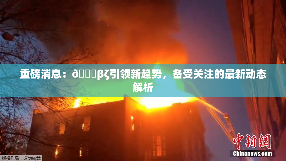重磅消息：👙βζ引领新趋势，备受关注的最新动态解析