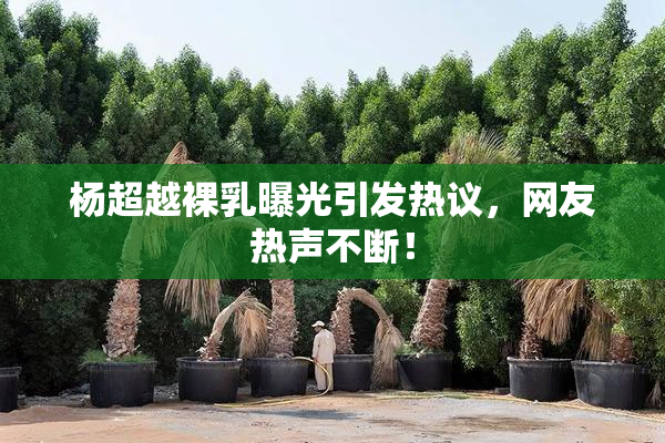 杨超越裸乳曝光引发热议，网友热声不断！