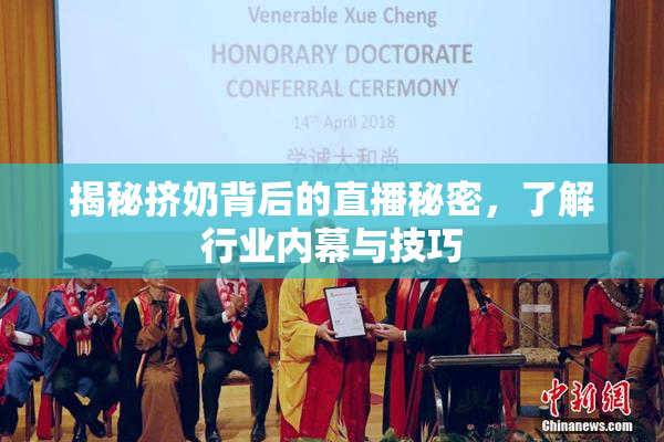 揭秘挤奶背后的直播秘密，了解行业内幕与技巧