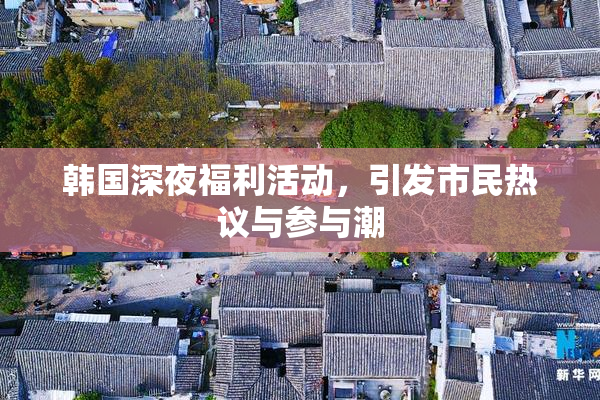 韩国深夜福利活动，引发市民热议与参与潮