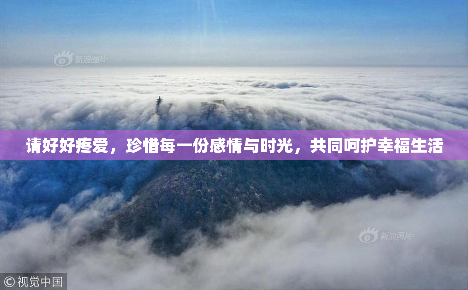 请好好疼爱，珍惜每一份感情与时光，共同呵护幸福生活