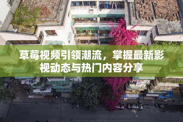 草莓视频引领潮流，掌握最新影视动态与热门内容分享