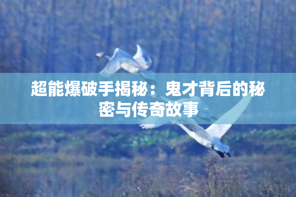 超能爆破手揭秘：鬼才背后的秘密与传奇故事