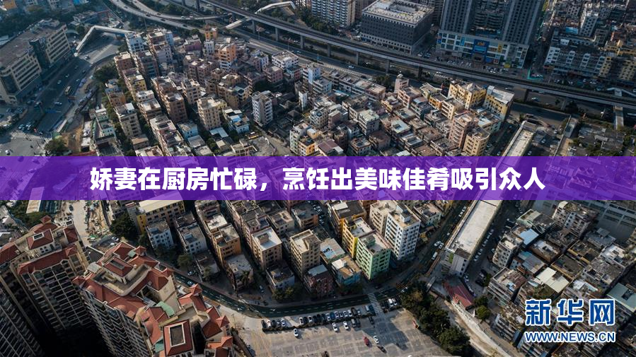 娇妻在厨房忙碌，烹饪出美味佳肴吸引众人