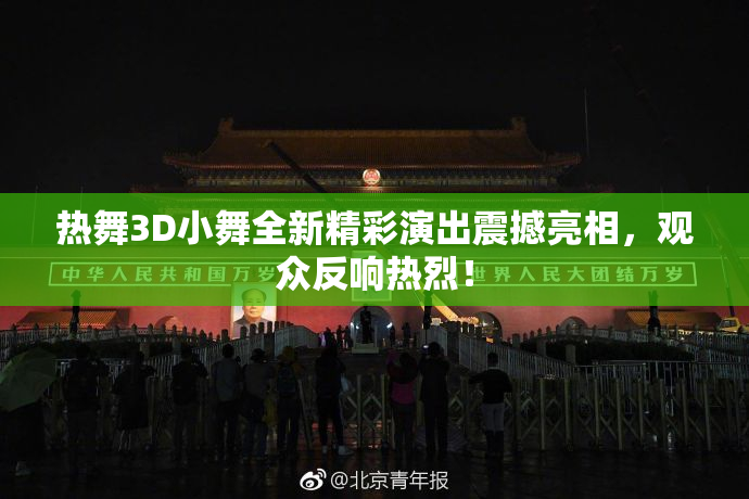 热舞3D小舞全新精彩演出震撼亮相，观众反响热烈！