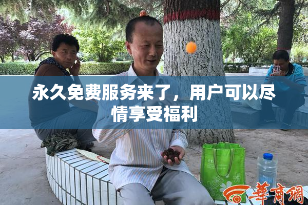 永久免费服务来了，用户可以尽情享受福利