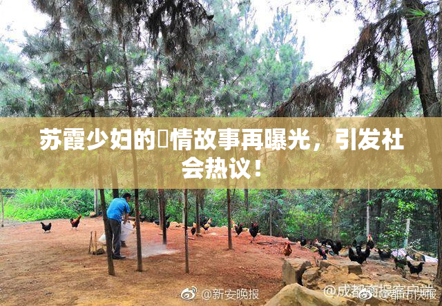 苏霞少妇的婬情故事再曝光，引发社会热议！