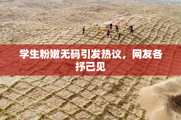 学生粉嫩无码引发热议，网友各抒己见