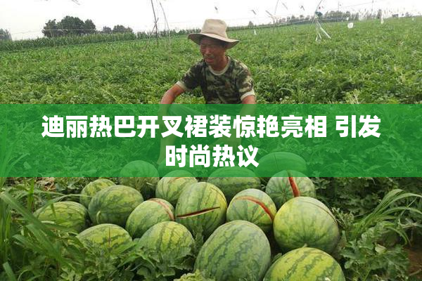 迪丽热巴开叉裙装惊艳亮相 引发时尚热议