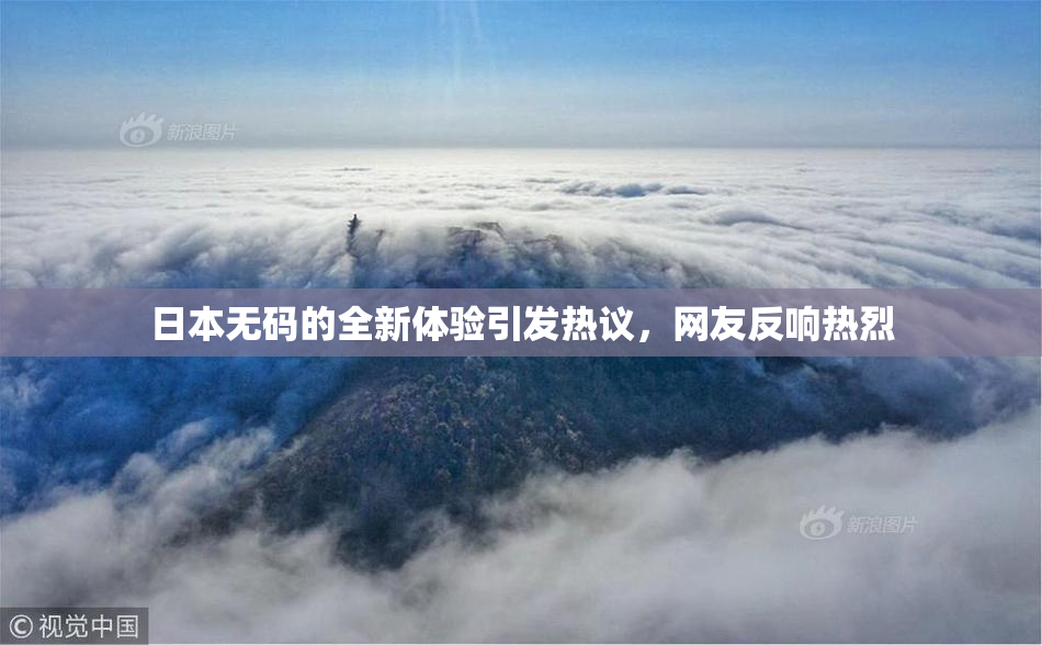 日本无码的全新体验引发热议，网友反响热烈