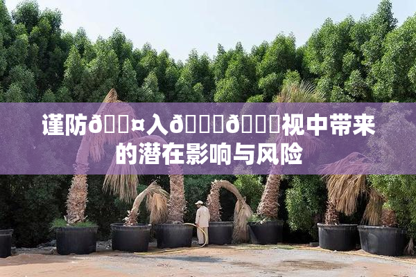 谨防🐤入🍑🍑视中带来的潜在影响与风险