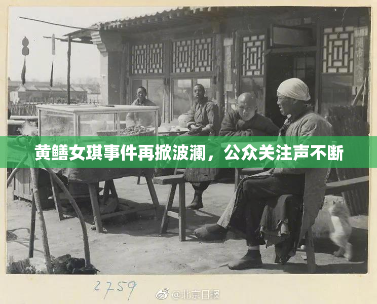黄鳝女琪事件再掀波澜，公众关注声不断