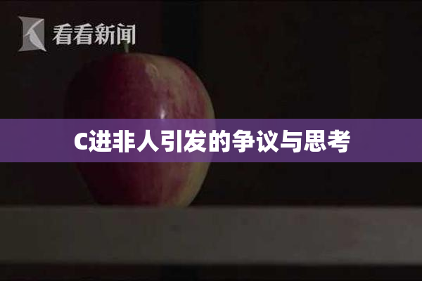 C进非人引发的争议与思考