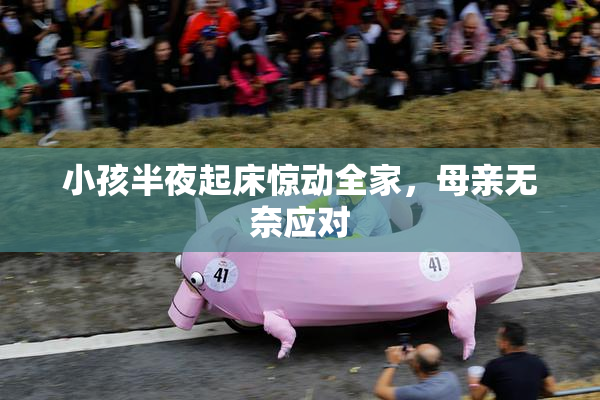 小孩半夜起床惊动全家，母亲无奈应对
