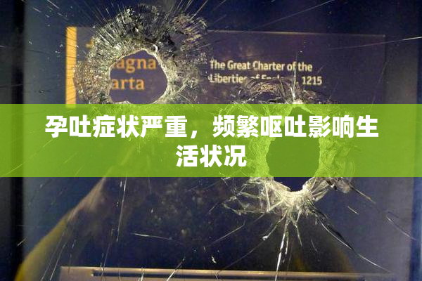 孕吐症状严重，频繁呕吐影响生活状况