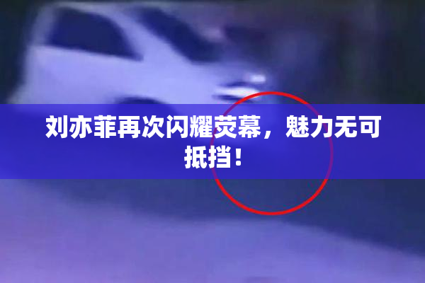 刘亦菲再次闪耀荧幕，魅力无可抵挡！