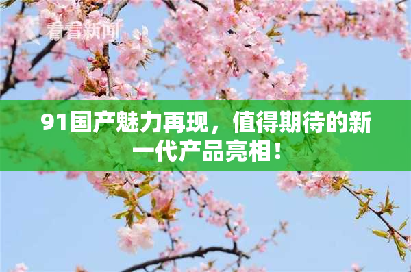 91国产魅力再现，值得期待的新一代产品亮相！