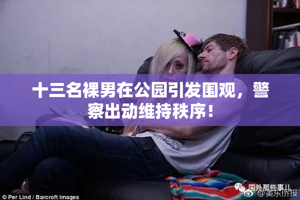 十三名裸男在公园引发围观，警察出动维持秩序！