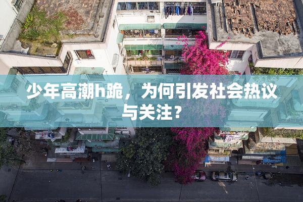 少年高潮h跪，为何引发社会热议与关注？