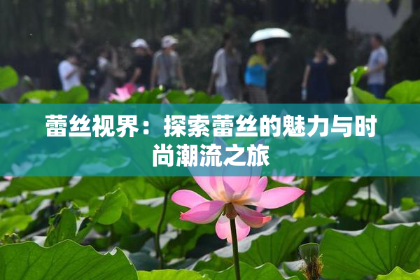 蕾丝视界：探索蕾丝的魅力与时尚潮流之旅
