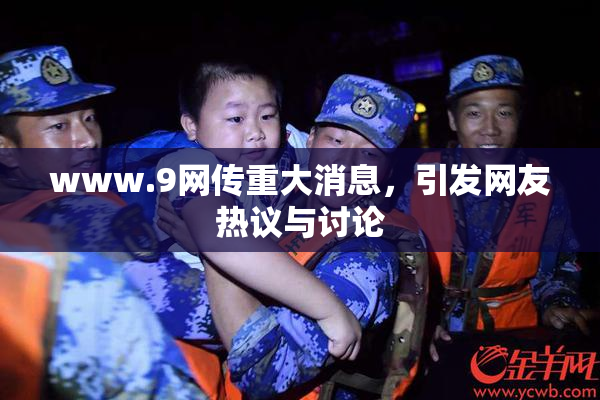www.9网传重大消息，引发网友热议与讨论