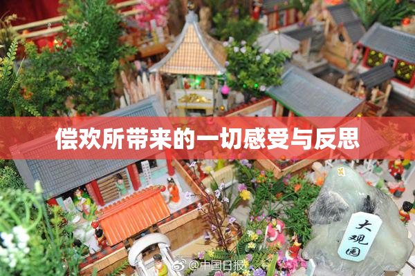 偿欢所带来的一切感受与反思