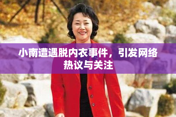 小南遭遇脱内衣事件，引发网络热议与关注