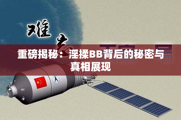 重磅揭秘：淫揉BB背后的秘密与真相展现