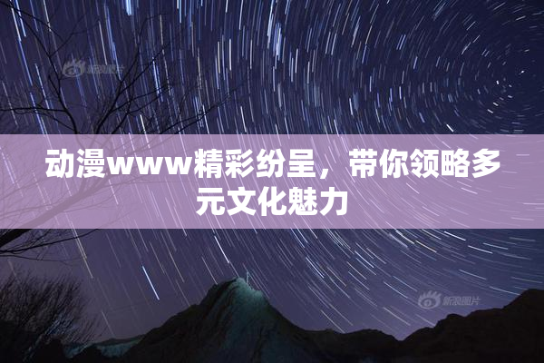 动漫www精彩纷呈，带你领略多元文化魅力