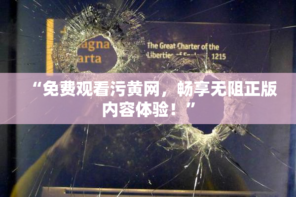“免费观看污黄网，畅享无阻正版内容体验！”