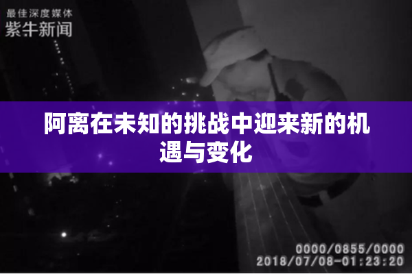 阿离在未知的挑战中迎来新的机遇与变化