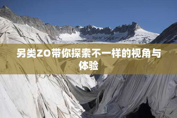 另类ZO带你探索不一样的视角与体验