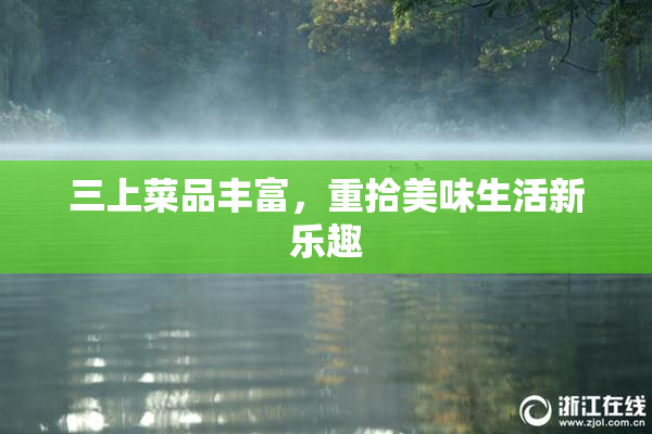 三上菜品丰富，重拾美味生活新乐趣
