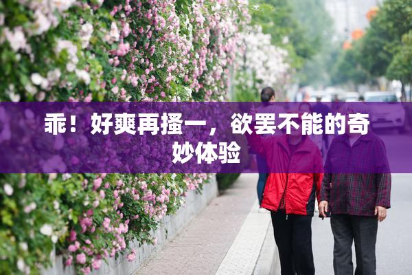 乖！好爽再搔一，欲罢不能的奇妙体验