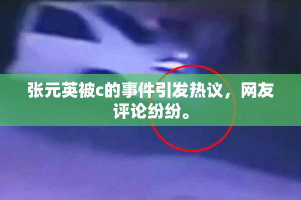 张元英被c的事件引发热议，网友评论纷纷。