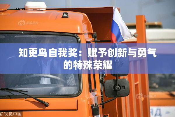 知更鸟自我奖：赋予创新与勇气的特殊荣耀
