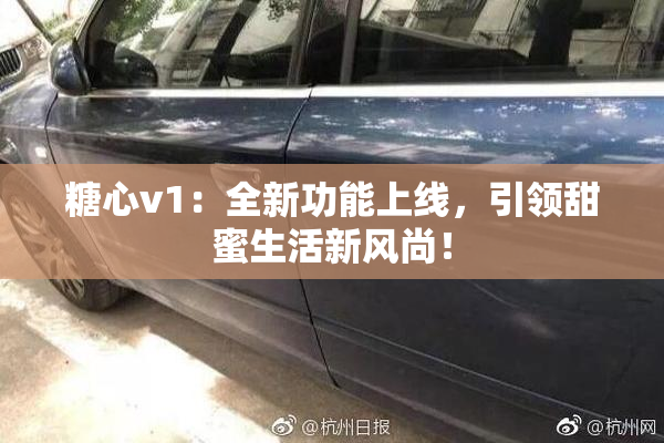 糖心v1：全新功能上线，引领甜蜜生活新风尚！