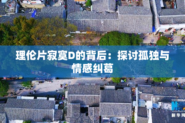 理伦片寂寞D的背后：探讨孤独与情感纠葛