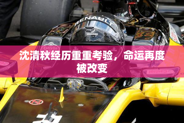 沈清秋经历重重考验，命运再度被改变