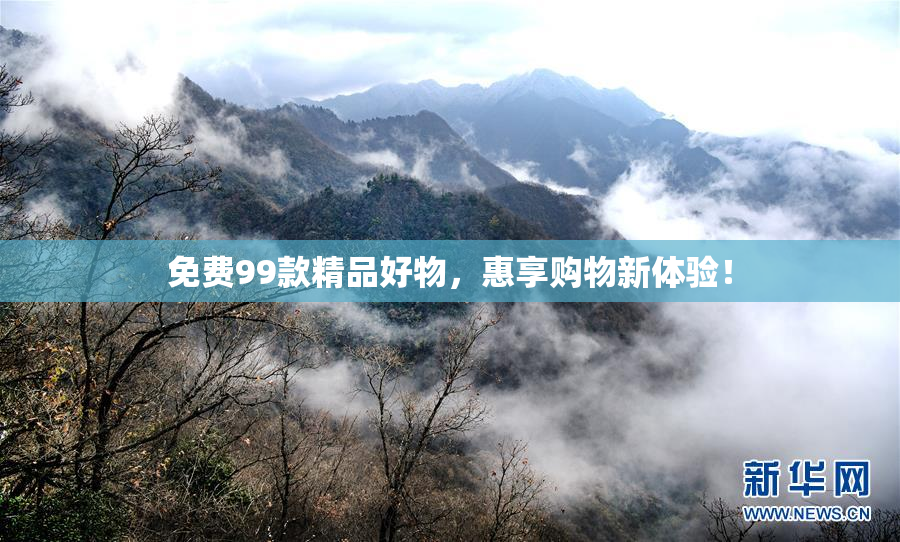 免费99款精品好物，惠享购物新体验！