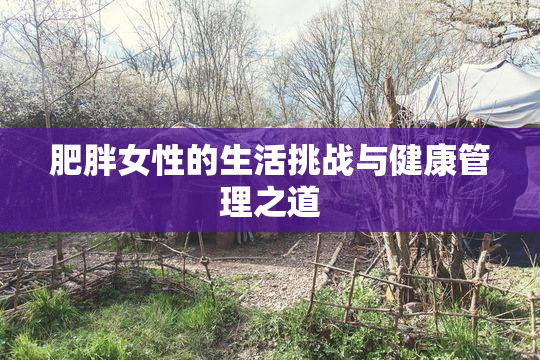 肥胖女性的生活挑战与健康管理之道