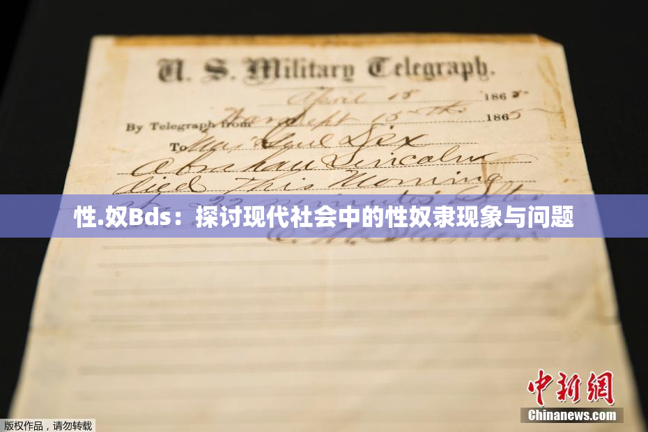 性.奴Bds：探讨现代社会中的性奴隶现象与问题