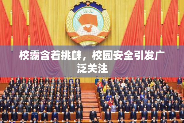 校霸含着挑衅，校园安全引发广泛关注