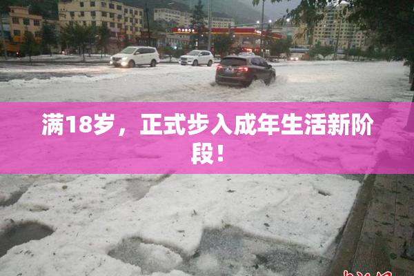 满18岁，正式步入成年生活新阶段！