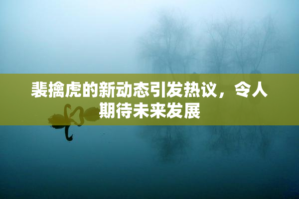 裴擒虎的新动态引发热议，令人期待未来发展