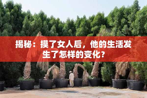 揭秘：摸了女人后，他的生活发生了怎样的变化？